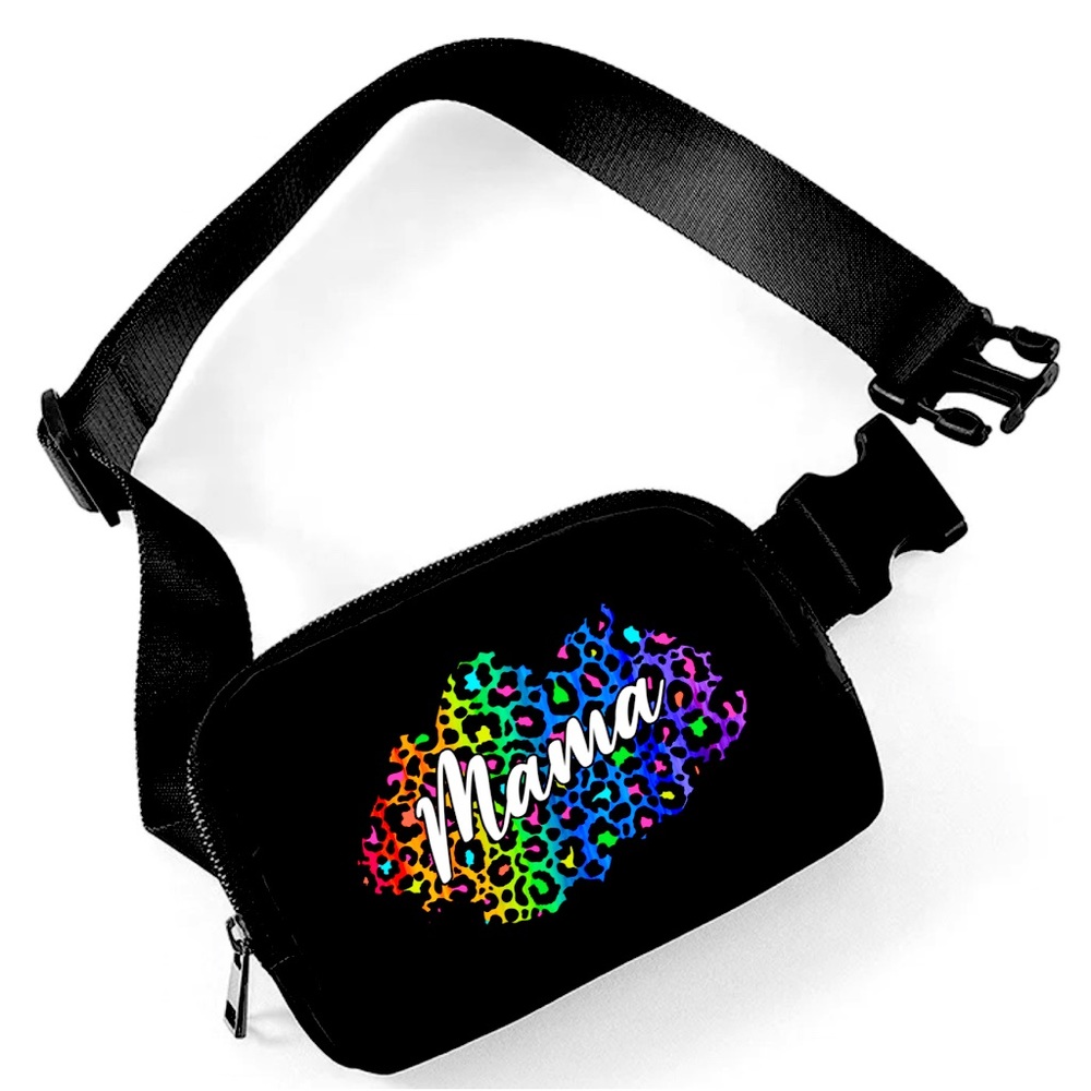 MAMA Cross Waist/ Cross back canguro Purse/Bag